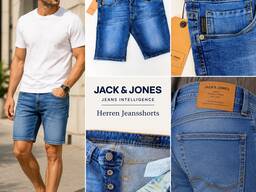 010130 Jack &amp; Jones Men's Denim Shorts
