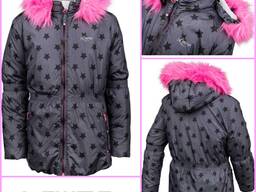 050192 Ski jacket for girls by Lewro