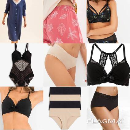 Damenunterwäsche Mix, neue Ware XS–XXXL, BHs, Slips, Tops, Pyjamas, schnelle Liefer