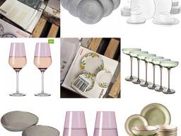 Geschirr Mix Kategorie A/B/C, Marken aus Glas und Keramik, Lagerware Deutschland