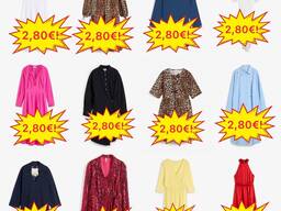 3,50 € Kleider Mix Kategorie A Größen 32–54 aus deutschen Katalogen Lagerware