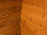 Баня бочка деревянная - фото 12