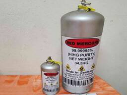 Red Liquid Silver Meicury 99.99% Purity