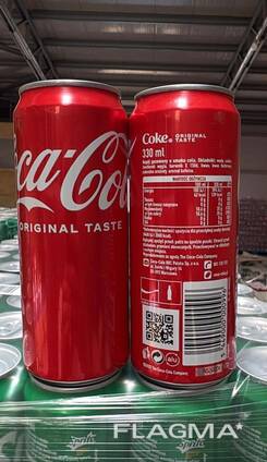 Coca Cola 330ml sleek can - Stock available