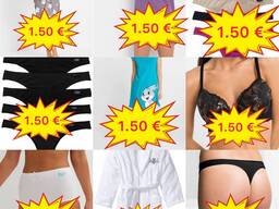 Damen Unterwäsche Mix BHs Tops Slips Pyjamas Badeanzüge XS–XXXL aus deutschen Katalogen