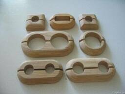 Decorative lining for pipes (wooden)