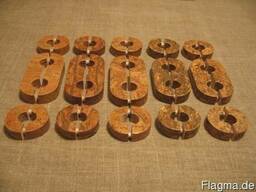 Декоративные накладки на трубы с пробковым шпоном