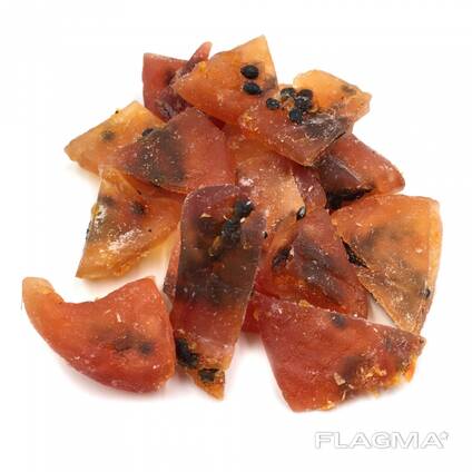 Dried Passion fruit, 5% Sugar (from the manufacturer)