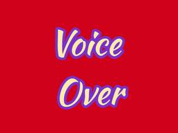Dubbing, voice acting, announcer in English subtitles, texts, videos