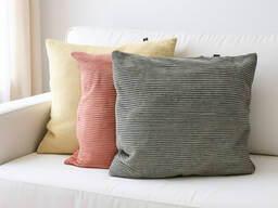 DYNMC YOU Kissenbezüge für Dekokissen, 4er Set, A-Ware