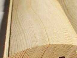 Фальш-брус (блок-хауз) прямой, плоский, овальный