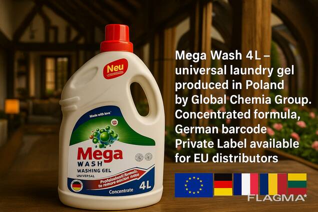 Global Chemia Group - Ihr europäischer Hersteller von Waschmitteln | Export, Großhandel, P