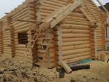 Готовый сруб дома из бревна рубленного - фото 3