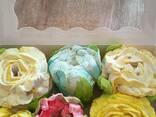 Herstellung von individuellen Süßwaren auf Bestellung: Marshmallow-Blumensträuße, Figuren, - фото 3