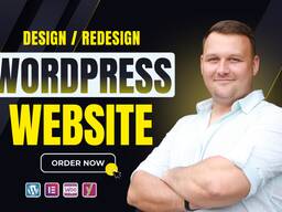 I will do wordpress website development, design or redesign wordpress business website