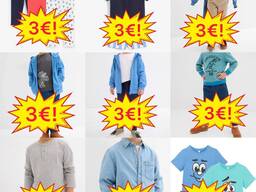 Kinderbekleidung Mix Kategorie A, Neuware, verschiedene Größen, ab 50 Stück