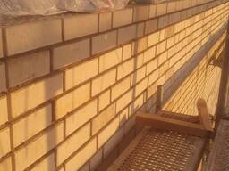 Кладка клинкерного кирпича