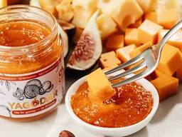 Konfitüren ohne Zuckerzusatz, feine Käsesaucen