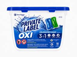 Laundry detergent pods private label