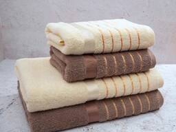 Махровые и вафельные полотенца