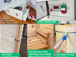 Mini-Sauna für zu Hause, tragbare Sauna, Sauna für den Balkon einer Wohnung - фото 8