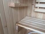 Mini sauna Cedar, phito barrel sauna with steam generator - фото 7