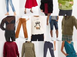 Mix aus neuer Lagerkleidung Kategorie A, 90 % Damen- und 10 % Herrenbekleidung original