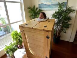 Mobile Dampfsauna Heimsauna Mini sauna Faltbare Sauna Sitzsauna für badezimmer