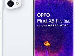 OPPO Find X5 Pro Ceramic White 5G Handy 6,7 Zoll Quad HD 50 MP 12 GB RAM 256 GB