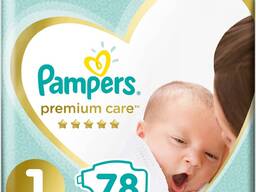 Pampers Premium Care Größe 1 – 78 Stück