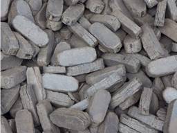 Peat briquettes