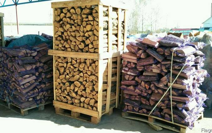 Продаём дрова колотые (дуб, ольха, береза)
