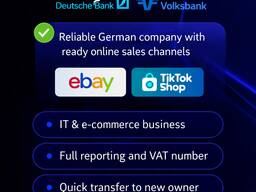 Ich verkaufe eine deutsche UG mit TikTok Shop und eBay