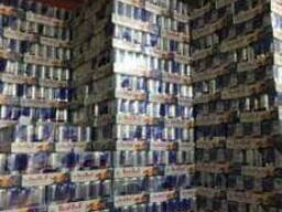 Red Bull Energy Drink -Pack of 24cans available on floor.