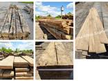 Sell old reclaimed oak beams - photo 2