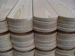 Штакетник заборный из сибирской лиственницы