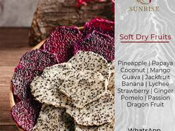 Soft Dry Tropical Fruits from Vietnam