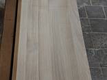 Solid-laminated and jointed oak furniture panels. - photo 3