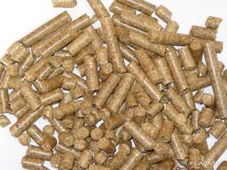 Brennstoffpellets aus Lignin, Torf, Sonnenblumenschalen (nicht sanktionierte Ware)