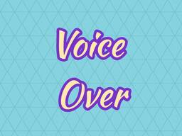 Voice acting, announcer, dubbing in Thai texts, subtitles, videos