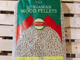 Wood Pellet EN-Plus A1 DINPLUS 6 mm 100% Pine 15kg Bags