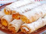 Gefrorenes Fertiggericht zum Backen (Schockgefrieren).