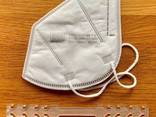 Защитная маска FFP2 согласно EN 149: 2001 A1: 2009 (100 шт. ) *** Сделано В Германии *** - фото 2